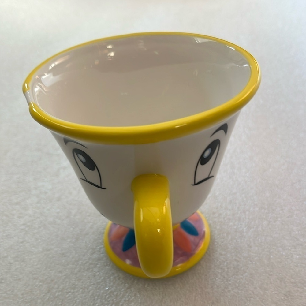 🆕 Disney’s Beauty and the Beast Ceramic Chip Mug - Picture 5 of 10